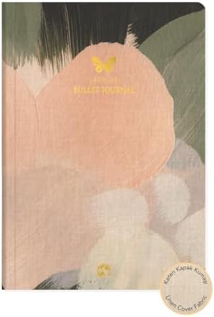 17X24 Noktalı Bullet Journal Defter Kelebek