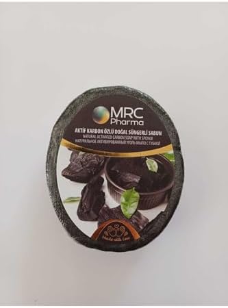 Aktif Karbon Özlü Doğal Süngerli Sabun