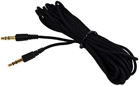 4928 Erkek Erkek Kulaklık Uzatma Ekleme Kablosu, Siyah, 5 Metre