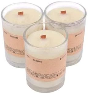 Çikolata Kokulu Şat Bardak Mum 3'lü Set