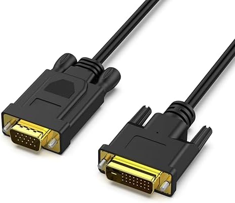 DVİ TO VGA 24+5 VGA Dönüştürücü Monitör Kablosu (Dvi-I Dual Link) 1.80METRE (C-558)