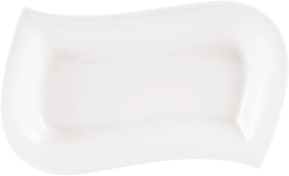 04A+P013055 Perspective Kayık Tabak, Porselen