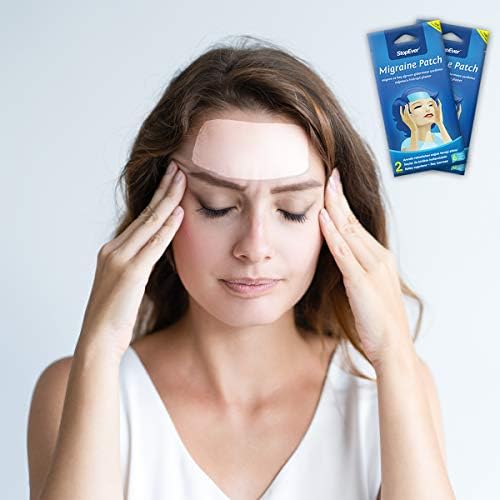 StopEver Migren Patch – Soğutucu Hidrojel Plaster, 2'li Paket | Migren & Baş Ağrısı İçin 6 Saat Etkili | İlaç İçermez | (2x2)