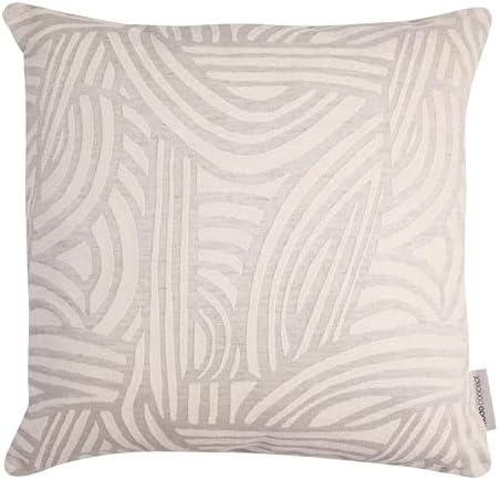 Alba Wave Kırlent Ekru 50x50