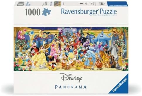 Karakterleri Panoramik Puzzle 1000 Parça