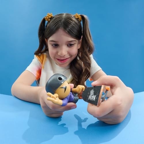 Tech Sk8 Crew, yardımcı figürlü otantik parmak kaykayları, kişiselleştirilebilir mini kaykaylar, 5 yaş ve üzeri (çeşitli)