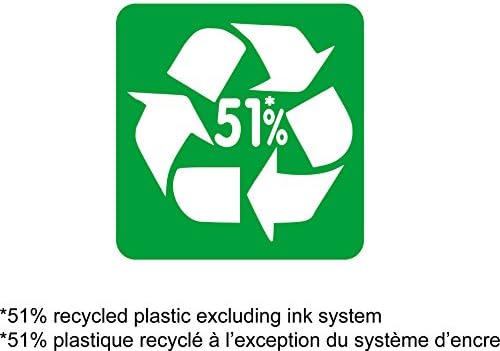 Velleda 1751 Eco Kesik Uçlu Beyaz Tahta Kalemi, Siyah, 12'li Kutu, 3,7 mm ile 5,5 mm Kalın Uç,Kuru Silinebilir Mürekkep