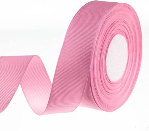 - Pembe Grogren Kurdele 1 cm 10 Metre