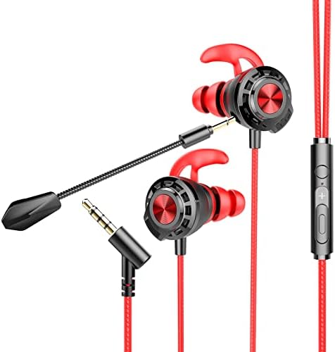 RM-K36 PROUD 3,5mm Gaming Kırmızı Kulak İçi Mikrofonlu Kulaklık, Standart