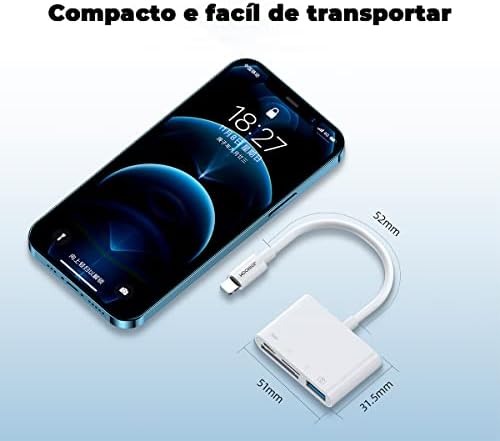 S-H142 Lightning - USB OTG Kart Okuyucu 4 in 1