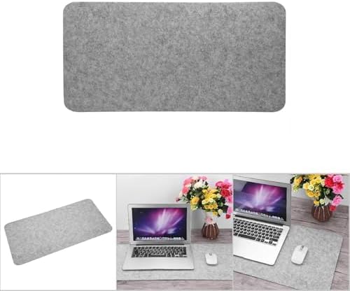 100x50 cm Büyük Keçe Masa Pedi – Kaymaz Anti-Statik Bilgisayar ve Klavye Altlığı, Ofis ve Ev İçin Masa Koruyucu Mouse Pad, Geniş Çalışma Alanı Masa Paspası