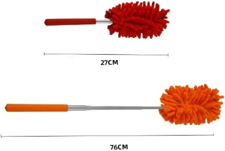 Teleskopik Mikrofiber Toz Fırçası, Uzayabilen Sap