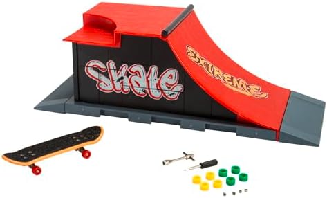 103304653, Parmak Kaykayı Extreme Rampa Oyun Alanı, Özel Motifli Kaykay, 8 Yedek Tekerlek, Aksesuarlı