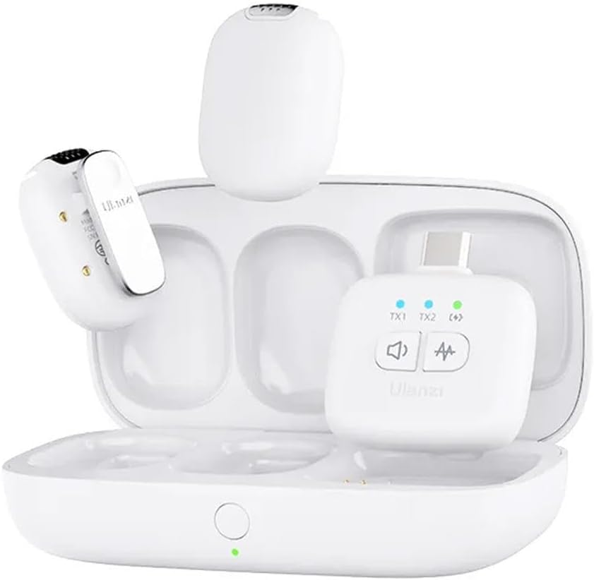 A30 Tiny 2 Kişilik Mikrofon Seti - Beyaz