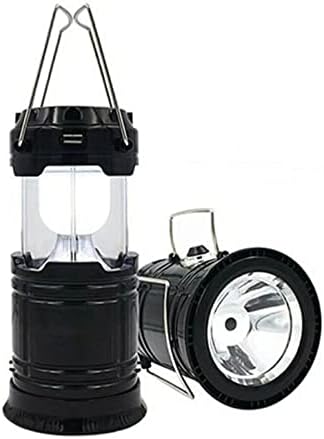 Güneş Enerjili Kamp Feneri Solar Şarjlı Işıldak Şarj Girişli