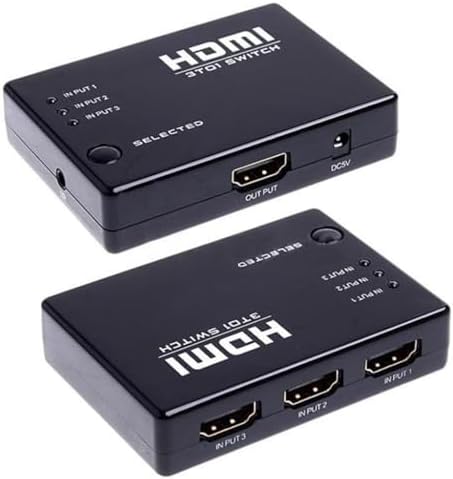 3 Port Hdmi Switch Çoklayıcı Çoğaltıcı Kumandalı