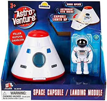 Astro Venture Işıklı Uzay Kapsülü İniş Modülü