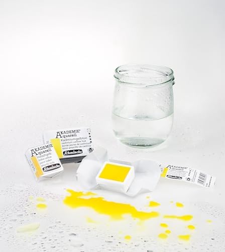 Akademie Aquarell Yarım Tablet Sulu Boya 330 Orange