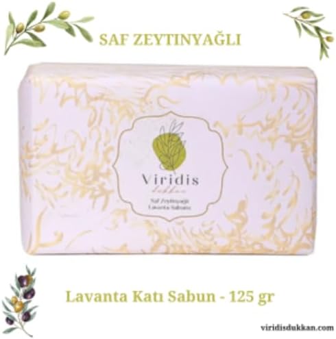 Saf Zeytinyağlı Lavantalı Sabun