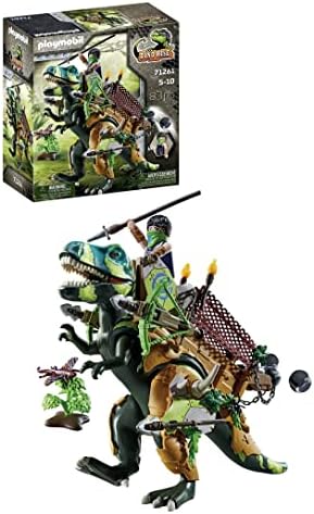 Dino Rise 71261 T-Rex, fonksiyonel zırhlı dinozor, 5 yaşından büyük çocuklar için oyuncak