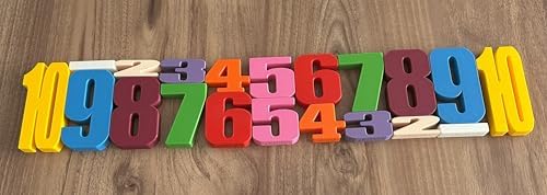 Sayı Blokları - Matematik Toplama Blokları - Eğitici Oyuncak Seti