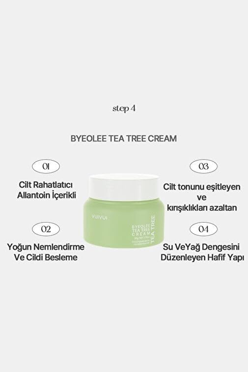 Tea Tree Cilt Bakım Kremi 50 gr