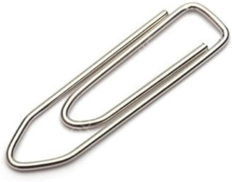 - Gümüş Metal Ataş 100 adet 25 mm