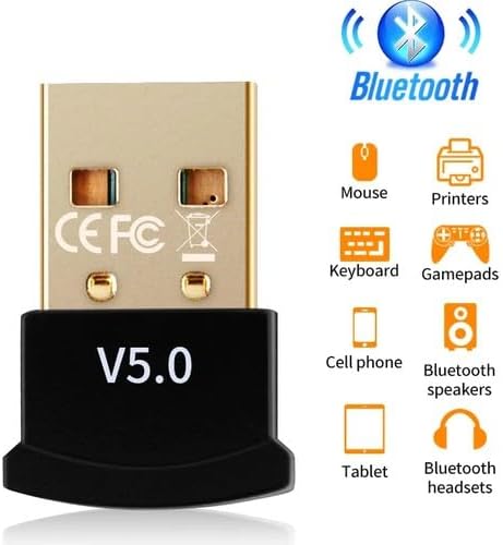 AL-BL05 Bluetooth V5.0 Usb Doungle Bluetooth Kablosuz Adaptör (PC içindir) Tak çalıştır. Win 7/8/10/11 uyumlu