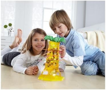 Mattel Games SOS Ouistiti, 30, 30 Çok Renkli Çubuk ve 1 Özel Zar İçeren Çocuklar ve Yetişkinler için Aile Beceri ve Masa Oyunu, 52563, Ambalaj değişebilir