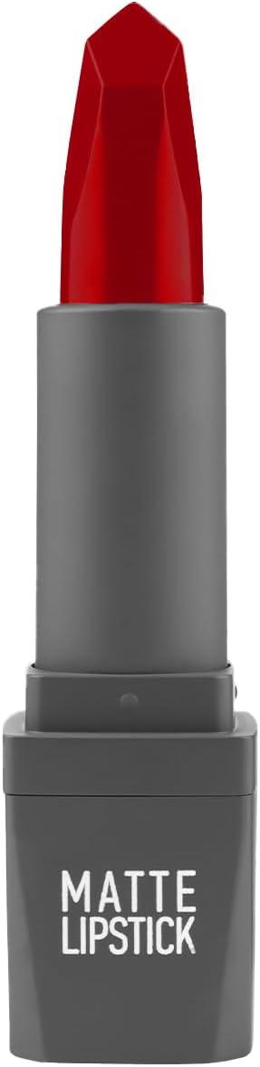 Yoğun Renk Veren Uzun Süre Kalıcı Nemlendirici Kadifemsi Mat Ruj - Matte Lipstick 422 Wild Red