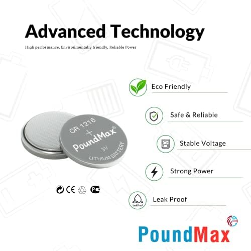 1216 DL1216 3V Lityum Düğmeli Pil (5'li Paket)