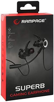 RM-K21 SUPERB 3,5mm Gaming Siyah Kulak İçi Mikrofonlu Kulaklık