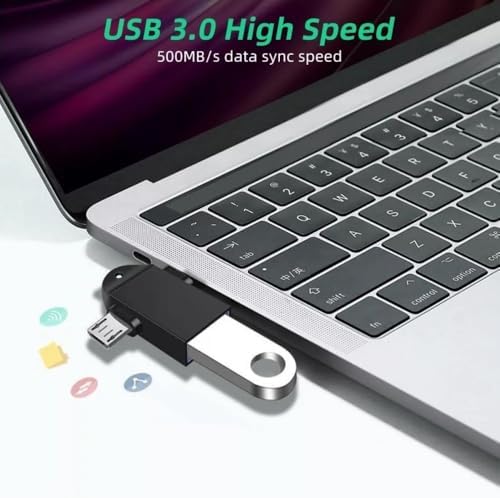 3'ü 1 Arada Micro USB Type-C OTG Dönüştürücü Adaptör Otg C Tipi Adaptör 2 In 1 Otg Mikro Usb Dönüştürücü Usb C 3.0 Disk Fare Konektörü Akıllı Telefon Usb Tak Çalıştır 3 in 1