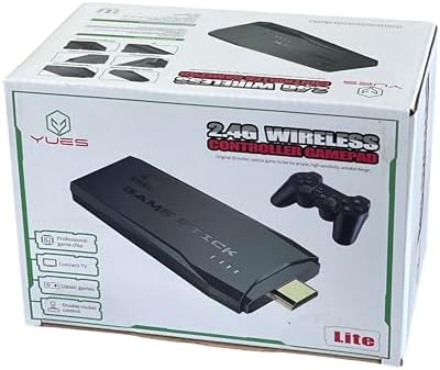 M8 Retro Oyun Konsolu – 4K HDMI Çıkışlı, 64 GB Oyun Yüklü – Çift Joystick – 8-Bit/16-Bit Klasikler – Aile ve Çocuklar İçin Eğlence