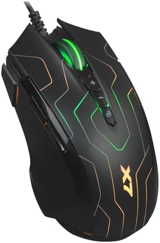 X89 SİYAH-LABİRENT OPTİK 2400 DPI Gamer Mouse