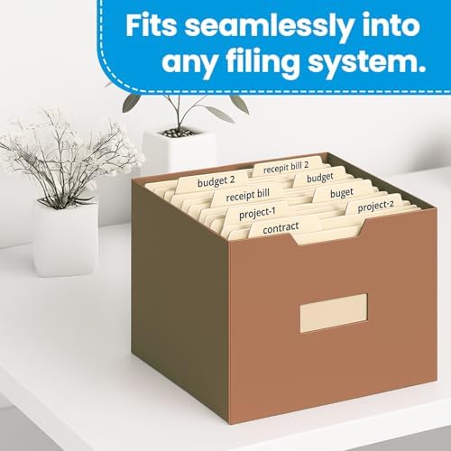 Dosya klasörü, yasal boy, Manila, 1/3 kesim, 100/BX (753 1/3)