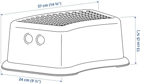 Çocuk Taburesi Foersiktig, beyaz/yeşil (model 2013) Pack of 1 Beyaz