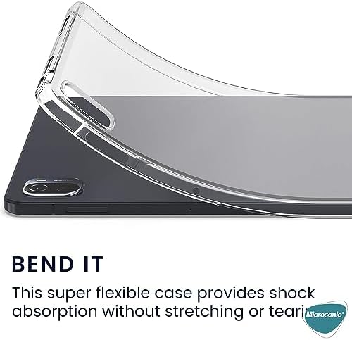 Galaxy Tab S9 FE için Kılıf Transparent Soft Şeffaf [Galaxy Tab S9 FE ile Uyumlu Kılıf - Şeffaf]