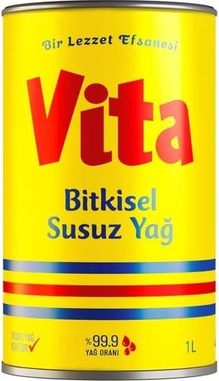 Vita Bitkisel Susuz Yağ 1 Lt