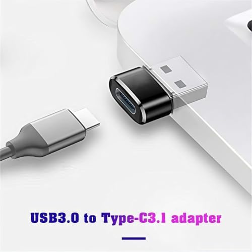 USB 3.0 Erkek – Type-C 3.1 Dişi OTG Dönüştürücü Adaptör – Yüksek Hızlı Veri Aktarımı ve Şarj, EVINTO
