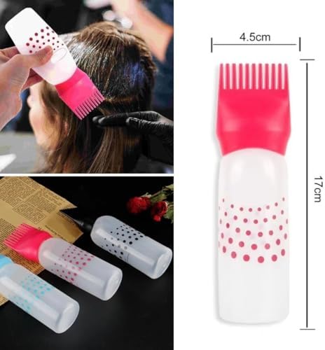 BakGelAl Saç Boyama Aparatı Taraklı Saç Bakımı Krem ve Yağı Uygulama Şişesi