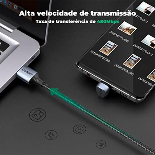 USB C Kablosu 180 Derece C Tipi Hızlı Şarj Kablosu U Şekilli Hızlı Şarj Kablosu S10 S9 S8 A80 A70 A50 Note10 Note9 Note8, Moto G7 G6, P30, 7.1, 7 (1m) ile Uyumlu
