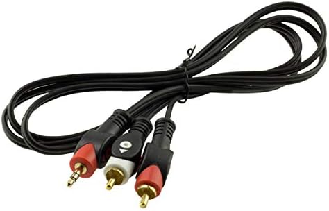 Ses Sistemi Kablosu 2 RCA Erkek + 3.5 mm Erkek 1.5 Metre Kablo