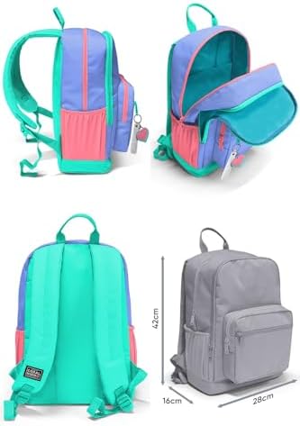 Dört Bölmeli Derin Mavi Ortaokul Çantası - Erkek Çocuk