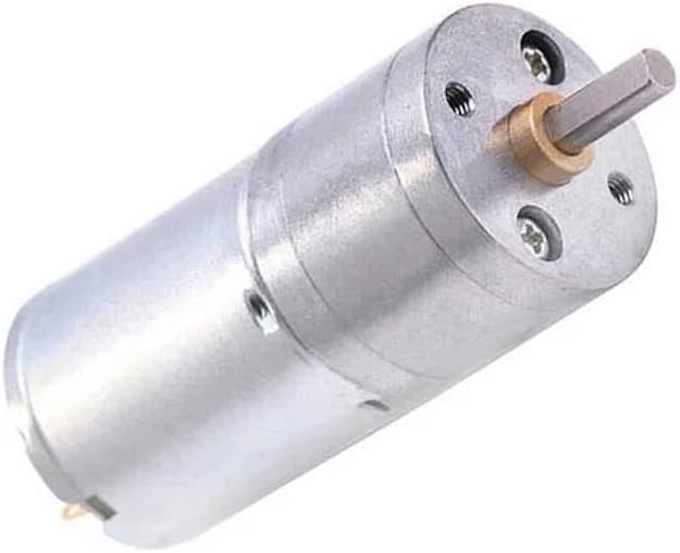 12V 25mm 12 RPM Redüktörlü DC Motor