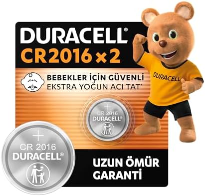2016 Lityum Düğme Piller (2’li Paket) 3V, Bebek Güvenlik Teknolojisi, Anahtarlık, Ev Tipi Kumandalar, Akıllı Bilekliklerde Kullanım, Bebek Güvenlikli Paketleme