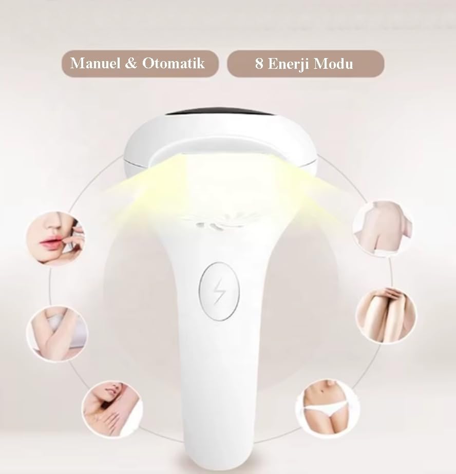 Acısız Ipl Buz Lazer Epilasyon Cihazı 999.999 Flaş Atım Tüm Vücut - Yüz