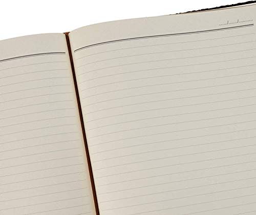 2K 5461 Ajanda/Defter Tarihsiz 17 x 24 Çizgili 160 Yaprak Ivory Kağıt Telefon Kılıflı, Siyah