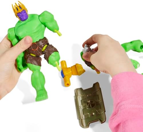 AVENGERS MixMashers Hulk kişiselleştirilebilir Deluxe Mix and Match aksiyon figürü ve aksesuarları
