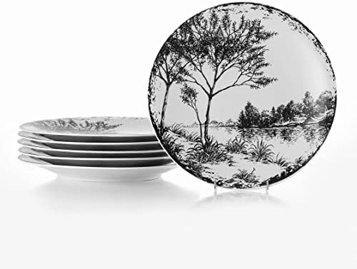 Porselen Zeugma 6 Kişilik 6 Parça Pasta Takımı 885364